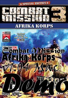Box art for Combat Mission Afrika Korps v1.04 Mac Demo