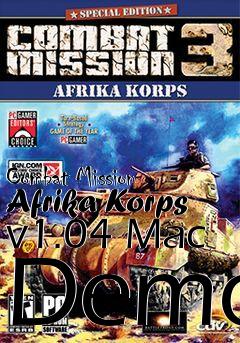 Box art for Combat Mission Afrika Korps v1.04 Mac Demo