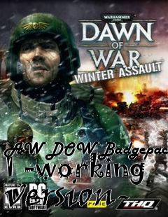 Box art for AW DOW Badgepack 1 -working version-