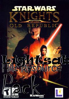 Box art for Lightsaber Hilt Resource Pack