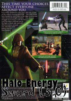 Box art for Halo Energy Sword (3.0)