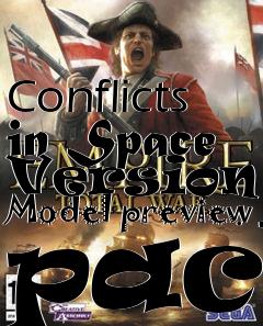 Box art for Conflicts in Space Version 6 Model preview pack