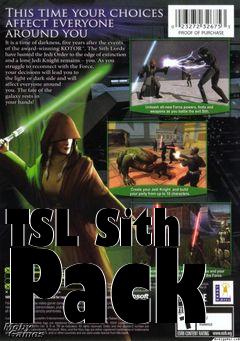 Box art for TSL Sith Pack