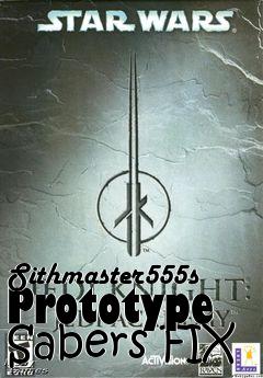 Box art for Sithmaster555s Prototype Sabers FIX