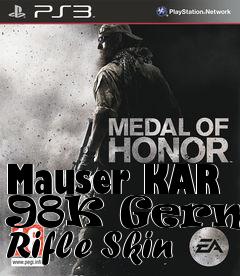 Box art for Mauser KAR 98K German Rifle Skin