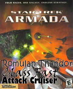 Box art for Romulan Thandor Class Fast Attack Cruiser