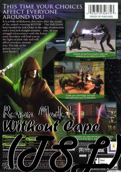 Box art for Revan Model Without Cape (TSL)