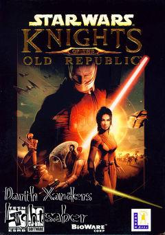 Box art for Darth Xanders Lightsaber