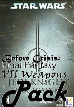 Box art for Before Crisis: Final Fantasy VII Weapons Pack