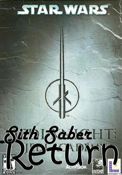 Box art for Sith Saber Return