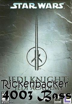 Box art for Rickenbacker 4003 Bass