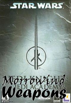 Box art for Morrowind Weapons