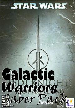 Box art for Galactic Warriors Saber Pack