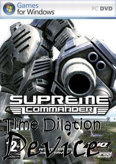 Box art for Time Dilation Device