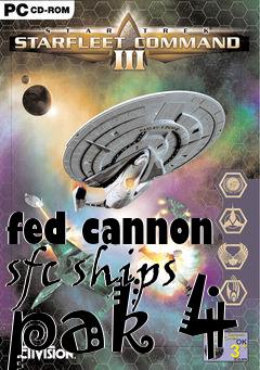 Box art for fed cannon sfc ships pak 4