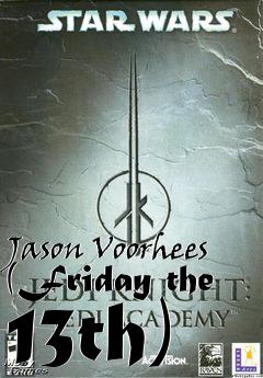 Box art for Jason Voorhees (Friday the 13th)