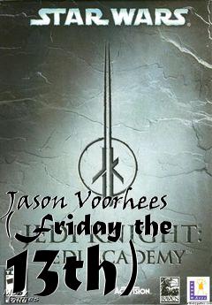 Box art for Jason Voorhees (Friday the 13th)