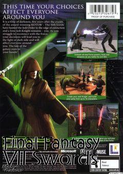 Box art for Final Fantasy VII Swords