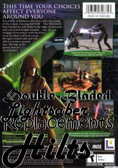 Box art for Double-Bladed Lightsaber Replacements Hilts