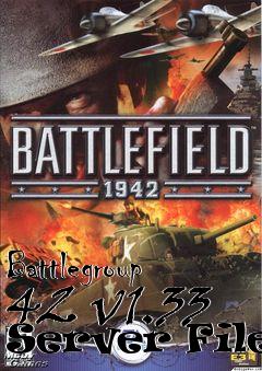 Box art for Battlegroup 42 v1.33 Server Files