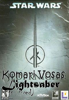 Box art for Komari Vosas Lightsaber Hilts (fixed)