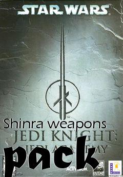 Box art for Shinra weapons pack