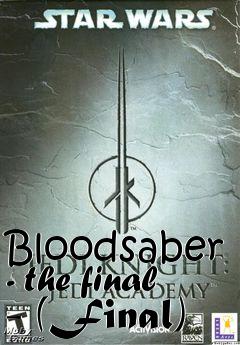 Box art for Bloodsaber - the final - (Final)