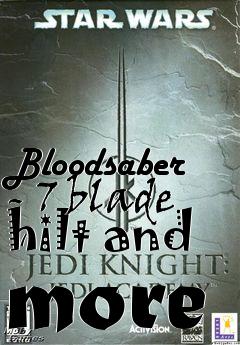 Box art for Bloodsaber - 7 blade hilt and more