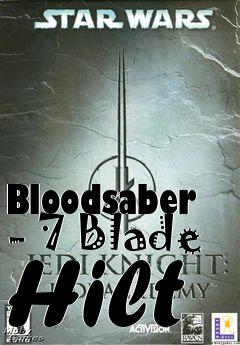 Box art for Bloodsaber - 7 Blade Hilt