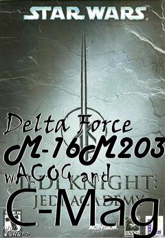 Box art for Delta Force M-16M203 wACOG and C-Mag