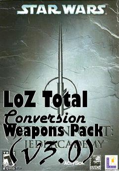 Box art for LoZ Total Conversion Weapons Pack (v3.0)