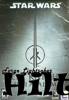 Box art for Forge Lightsaber Hilt