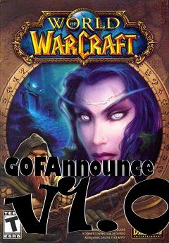Box art for GOFAnnounce v1.0