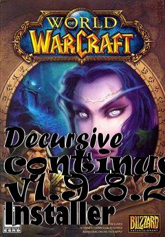 Box art for Decursive continued v1.9.8.2 Installer