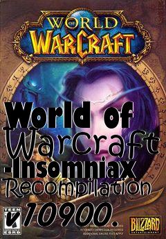 Box art for World of Warcraft -Insomniax Recompilation v10900.