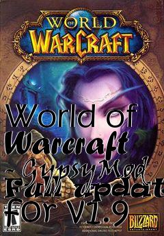 Box art for World of Warcraft - GypsyMod Full update for v1.9