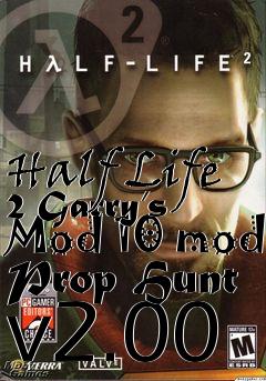 Box art for Half Life 2 Garry’s Mod 10 mod Prop Hunt v2.00