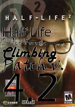 Box art for Half Life 2 Mod Kreedz Climbing Patch v. 4.2