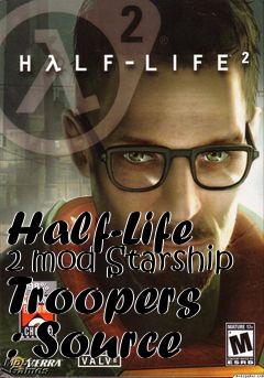 Box art for Half-Life 2 mod Starship Troopers : Source