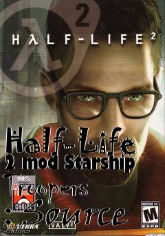 Box art for Half-Life 2 mod Starship Troopers : Source