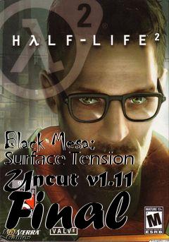 Box art for Black Mesa: Surface Tension Uncut v1.11 Final