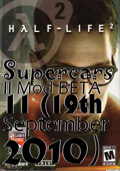 Box art for Supercars II Mod BETA 11 (19th September 2010)