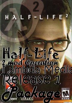 Box art for Half-Life 2 mod Operation Lambda Media Release 1 Package