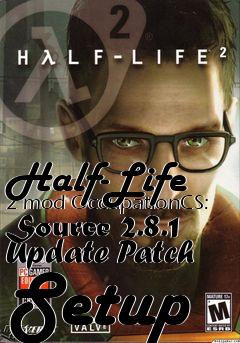 Box art for Half-Life 2 mod OccupationCS: Source 2.8.1 Update Patch Setup