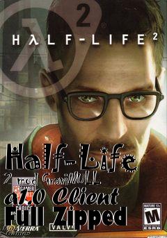 Box art for Half-Life 2 mod GraviNULL a1.0 Client Full Zipped