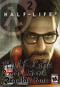 Box art for Half-Life 2 mod Batik Regular font