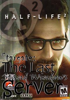 Box art for Stargate: The Last Stand Windows Server