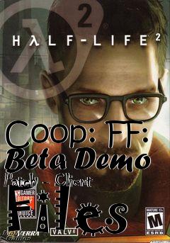 Box art for Coop: FF: Beta Demo Patch - Client Files