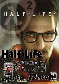 Box art for Half-Life 2 - Synergy v2.0 to v2.1 Beta Patch