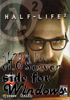 Box art for HL2DM Pro v1.0 Server side for Windows